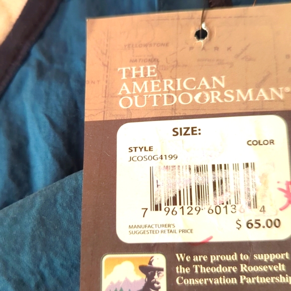 Fishing/Hiking Unisex Lightweight Vented Vest Size Small - Picture 6 of 6